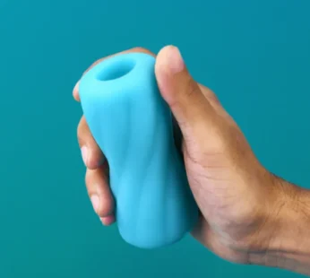 Soft Stretchy Ribbed Men Stroker Pussy