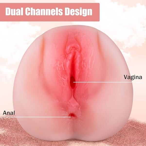 Male Masturbators Adult Sex Toys in Pakistan with 3D Realistic Textured Pocket Pussy | Sex Toy Shop in Pakistan - Image 3